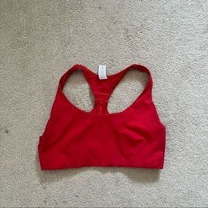 Lululemon special edition sports bra- red